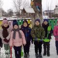 Прогулка-трудовые поручения "Уборка снега на участке"