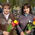 Участие в митенге возле мемориала " Братская могила" на 9 мая