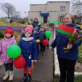Участие в шествие и митинге, посвящённом Дню освобождения города и района от