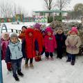 Мы подставили ладоши- Первый снег такой хороший.