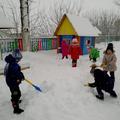 Организация детского труда зимой