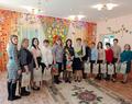Коллективное поздравление женщщ с Международным женским днём 8 марта