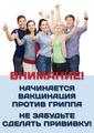 Чтоб от гриппа не свалиться – надо вовремя привиться! Чтоб от гриппа не свалиться – надо вовремя привиться!